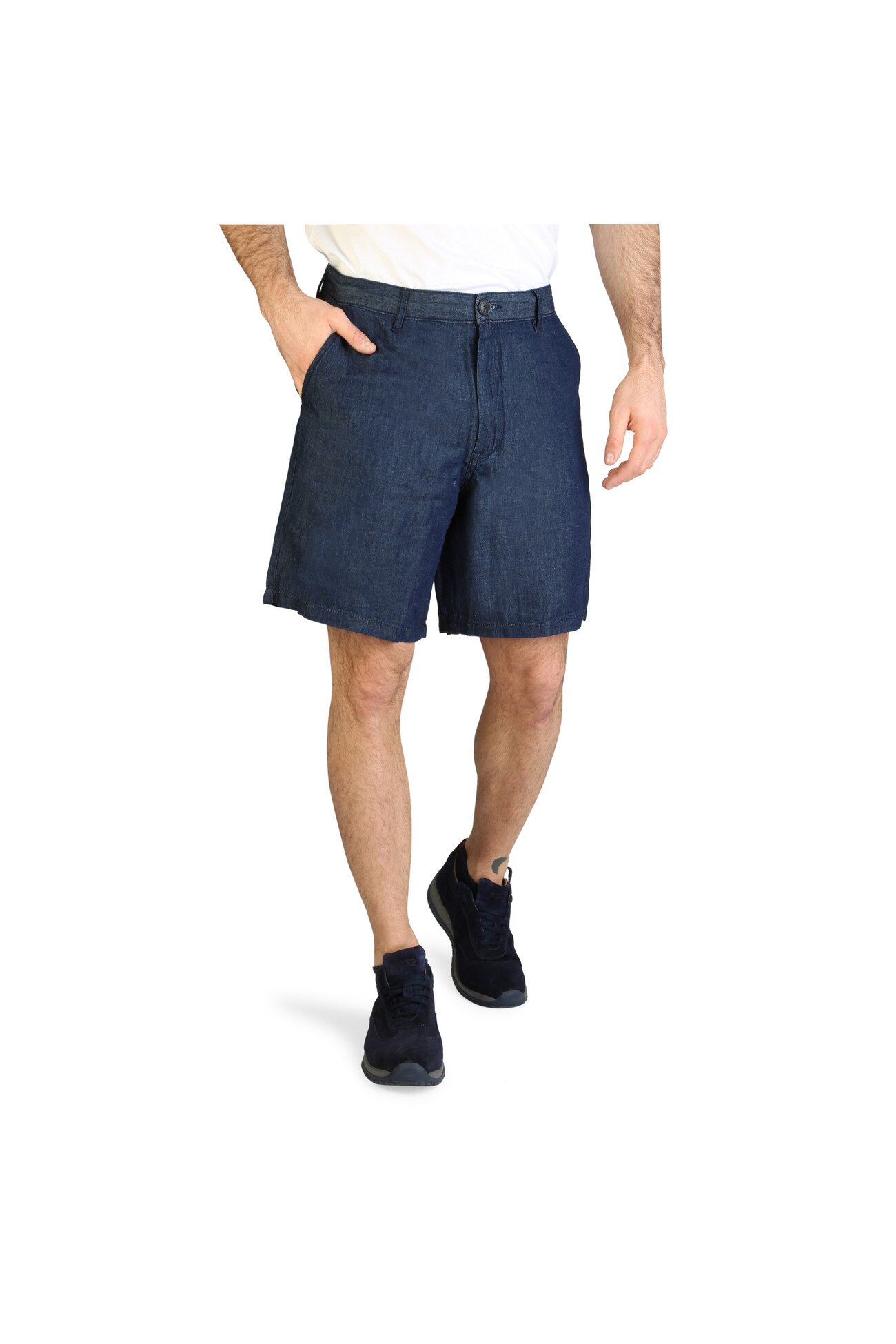 Bermude barbati Armani Exchange model 3ZZS43_Z1CTZ, culoare Albastru, marime 28 EU