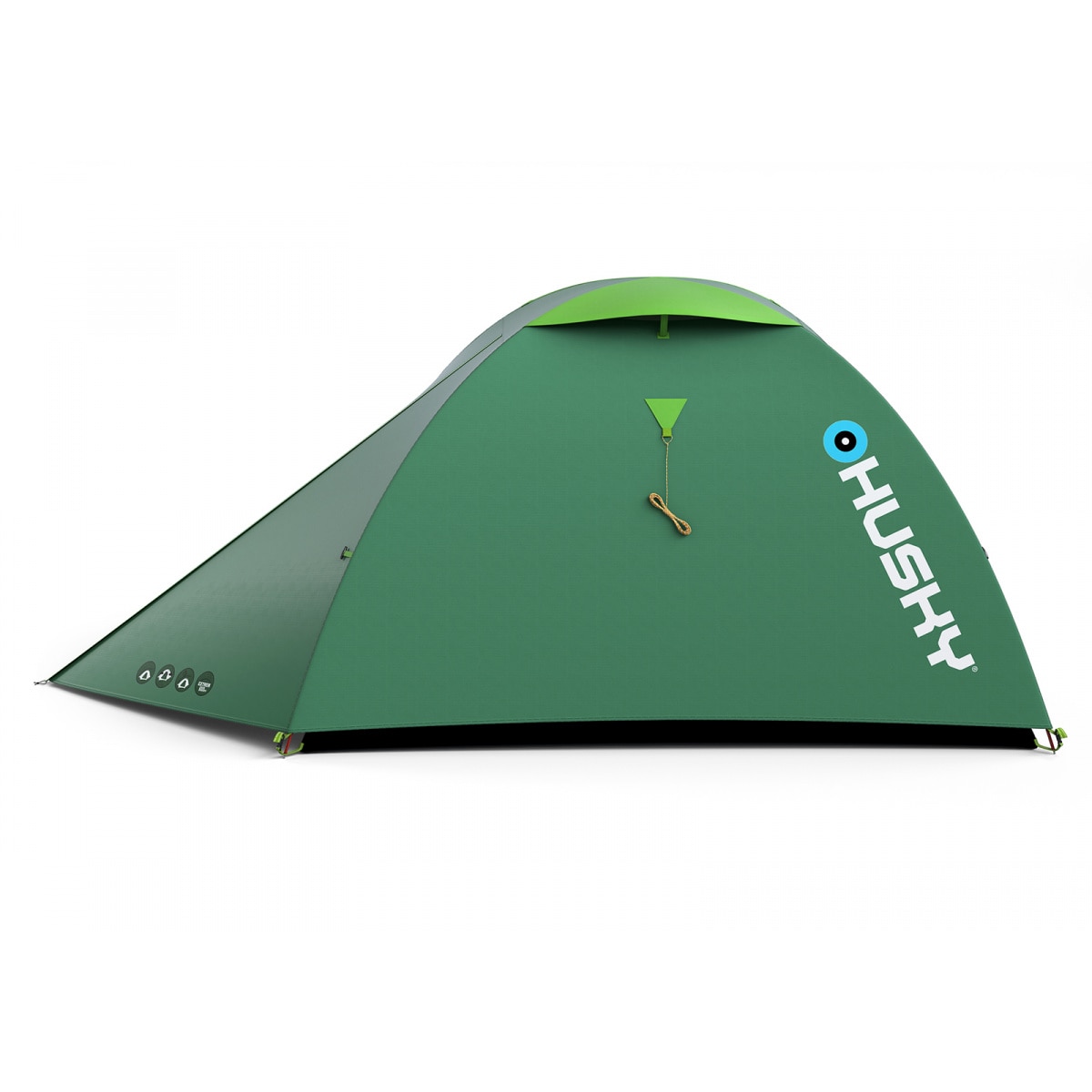 Cort camping Husky Bizam 2 plus, 2 persoane, verde - eMAG.ro
