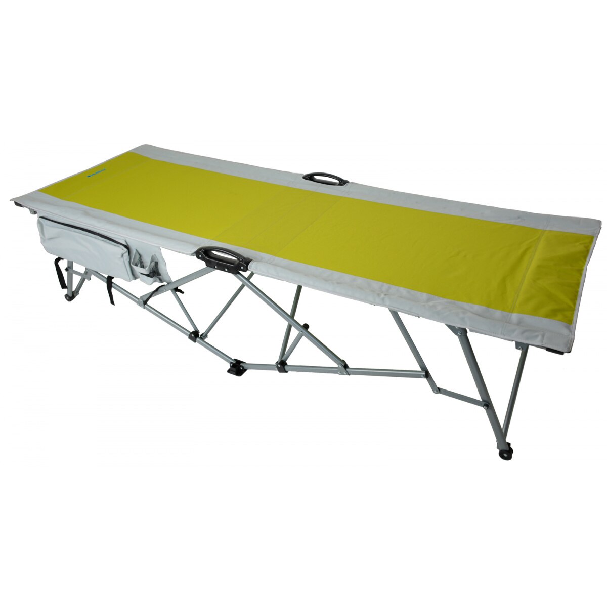 Sezlong pliabil Husky Marrow, White/Yellow