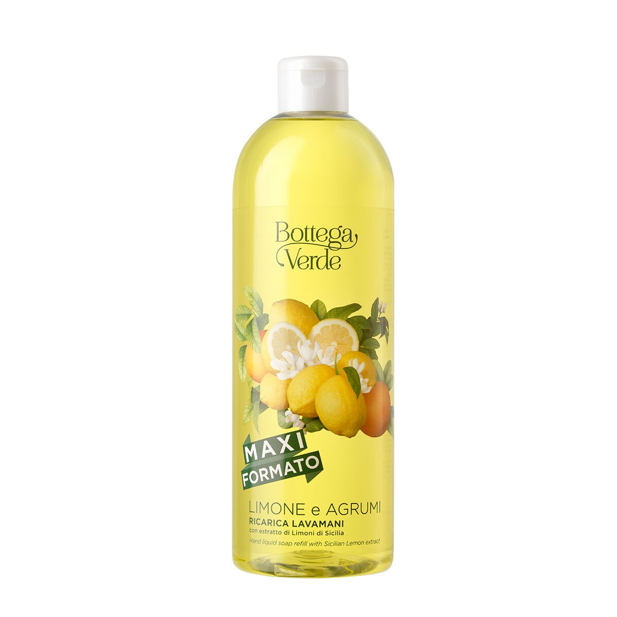 Sapun lichid cu aroma de lamai - Limone e Agrumi, 750 ML, Bottega Verde