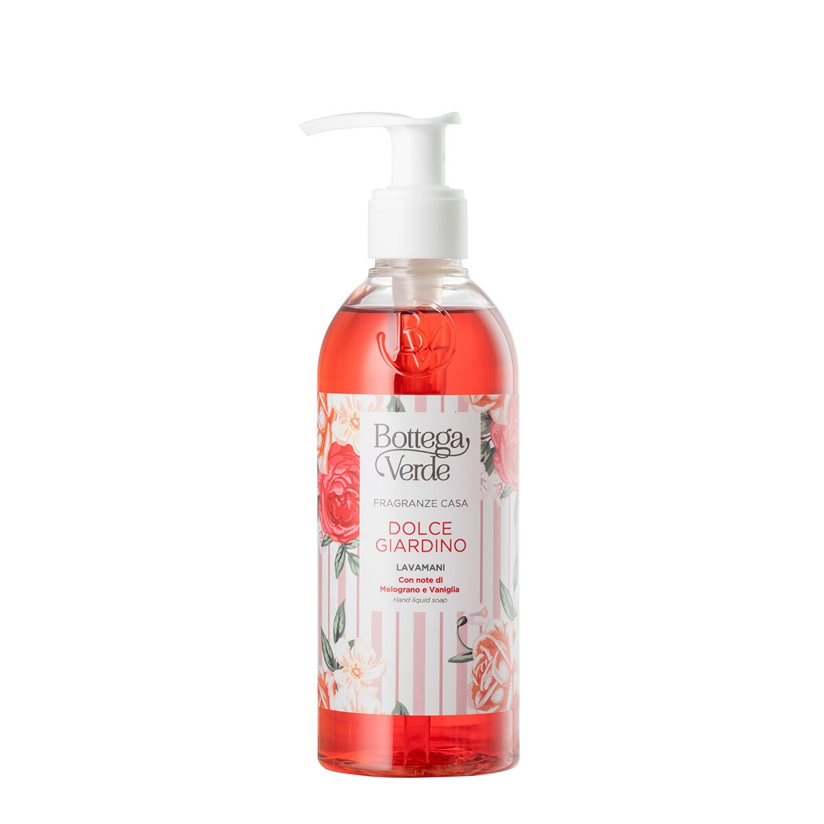 Sapun lichid, delicat, cu note de rodie si vanilie - Dolce Giardino, 250 ML, Bottega Verde