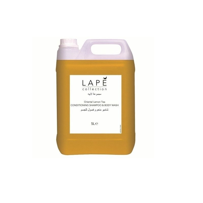 Sampon si gel de dus Lape cu aroma de ceai oriental cu lamaie 5L