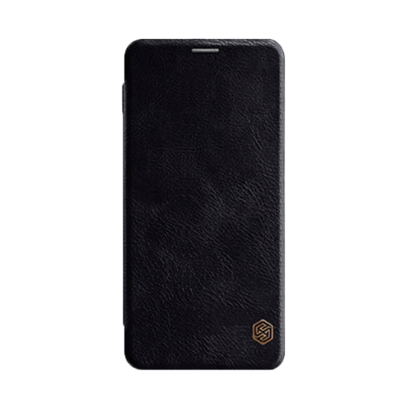 Husa Nillkin pentru Samsung Galaxy A9s, A9 Star Pro, A9 (2018), Qin Leather Case, Black