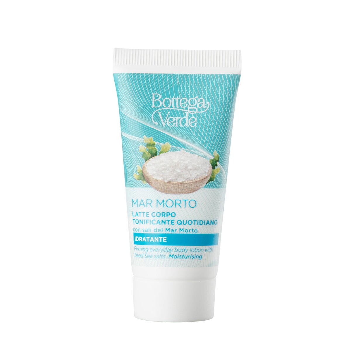 Lapte de corp mini, cu efect de tonifiere, cu saruri din Marea Moarta - Mar Morto, 30 ML, Bottega Verde