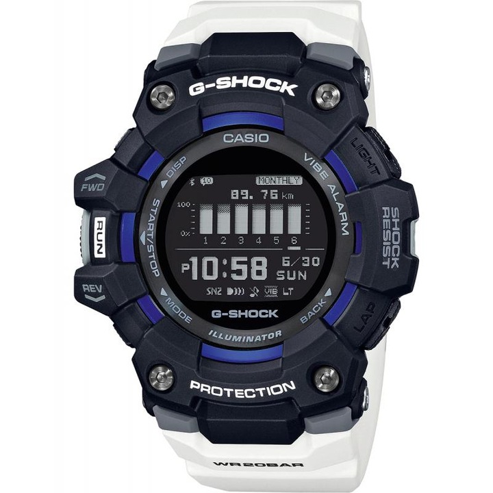 Мъжки часовник Casio G-Shock GBD-100-1A7ER Quartz, Черен