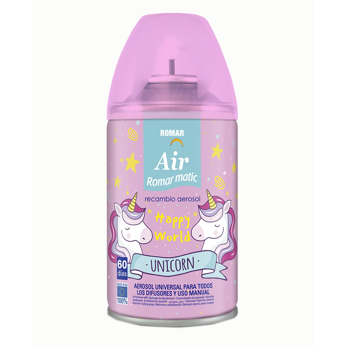 Rezerva odorizanta Happy World Unicorn 250 ml ROMAR