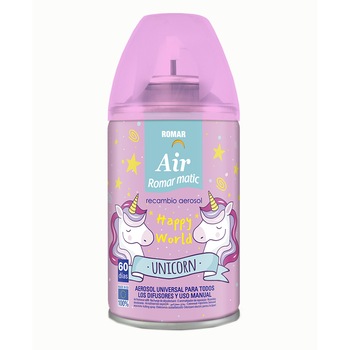 Rezerva odorizanta Happy World Unicorn 250 ml ROMAR Rezerva odorizanta Happy World Unicorn 250 ml ROMAR