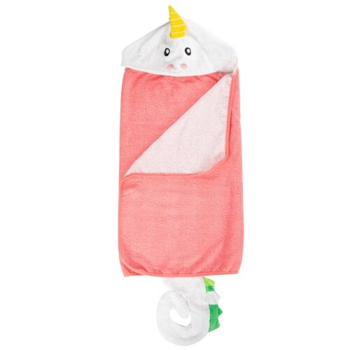 Prosop de baie pentru copii Imaginarium Aquapres Unicornica cu forma de unicorn, din bumbac, multicolor