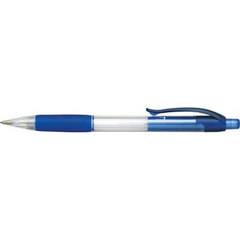 Creion mecanic PENAC CCH-3, rubber grip, 0.7mm, varf metalic, corp transparent, albastru Creion mecanic PENAC CCH-3, rubber grip, 0.7mm, varf metalic, corp transparent, albastru