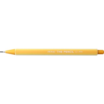 Creion mecanic PENAC The Pencil, rubber grip, 1.3mm, varf plastic, galben Creion mecanic PENAC The Pencil, rubber grip, 1.3mm, varf plastic, galben