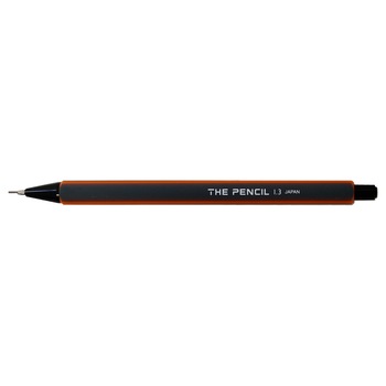 Creion mecanic PENAC The Pencil, rubber grip, 1.3mm, varf plastic, gri Creion mecanic PENAC The Pencil, rubber grip, 1.3mm, varf plastic, gri