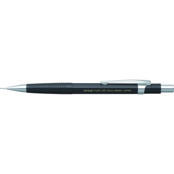 Creion mecanic profesional PENAC NP-5, 0.5mm, con metalic cu varf cilindric fix, negru Creion mecanic profesional PENAC NP-5, 0.5mm, con metalic cu varf cilindric fix, negru