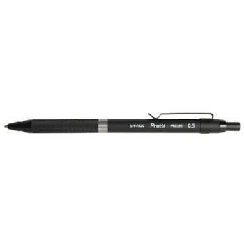 Creion mecanic profesional PENAC Protti PRD-105, 0.5mm, metalic cu varf retractabil, negru Creion mecanic profesional PENAC Protti PRD-105, 0.5mm, metalic cu varf retractabil, negru