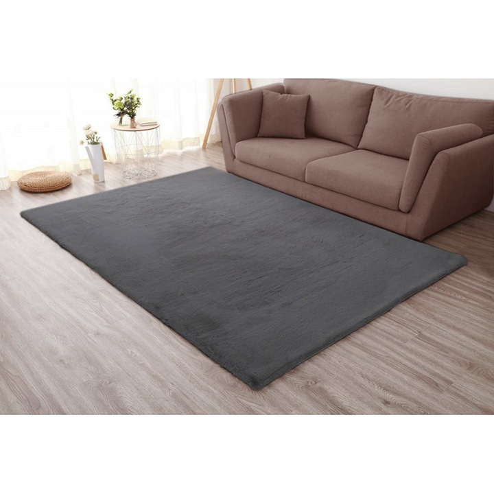 Covor Romantic 150x230cm gri inchis