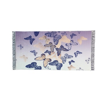 Covor antiderapant Panda, tip traversa, 80 x 160cm, model Fluturi Covor antiderapant Panda, tip traversa, 80 x 160cm, model Fluturi