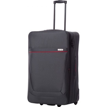 Troler Ella Icon Carla, Gri-Rosu, 74 x 45 x 26 Troler Ella Icon Carla, Gri-Rosu, 74 x 45 x 26