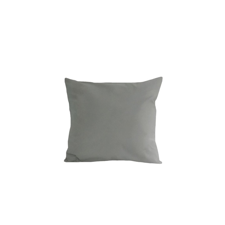 Set 2 fete de perna 40x40 cm bumbac ranforce gri deschis