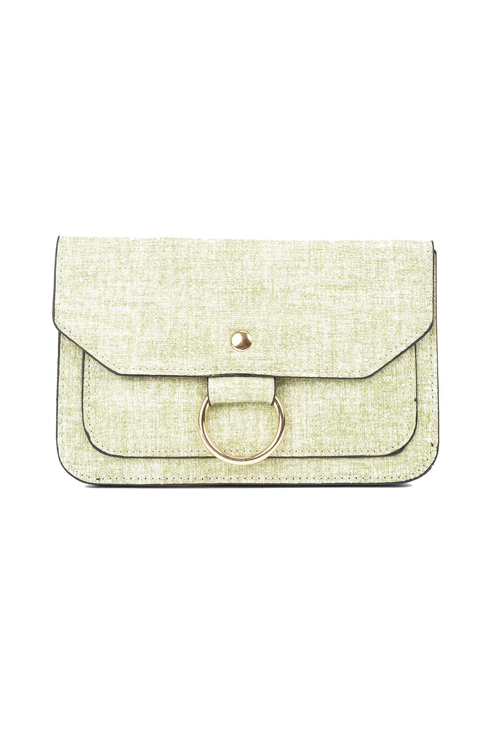 Isabella Rhea, Geanta crossbody de piele ecologica, Verde pal