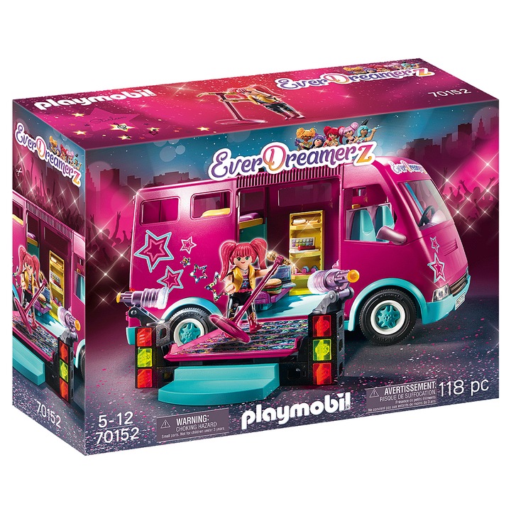 Playmobil EverDreamerz - Autobuz turneu