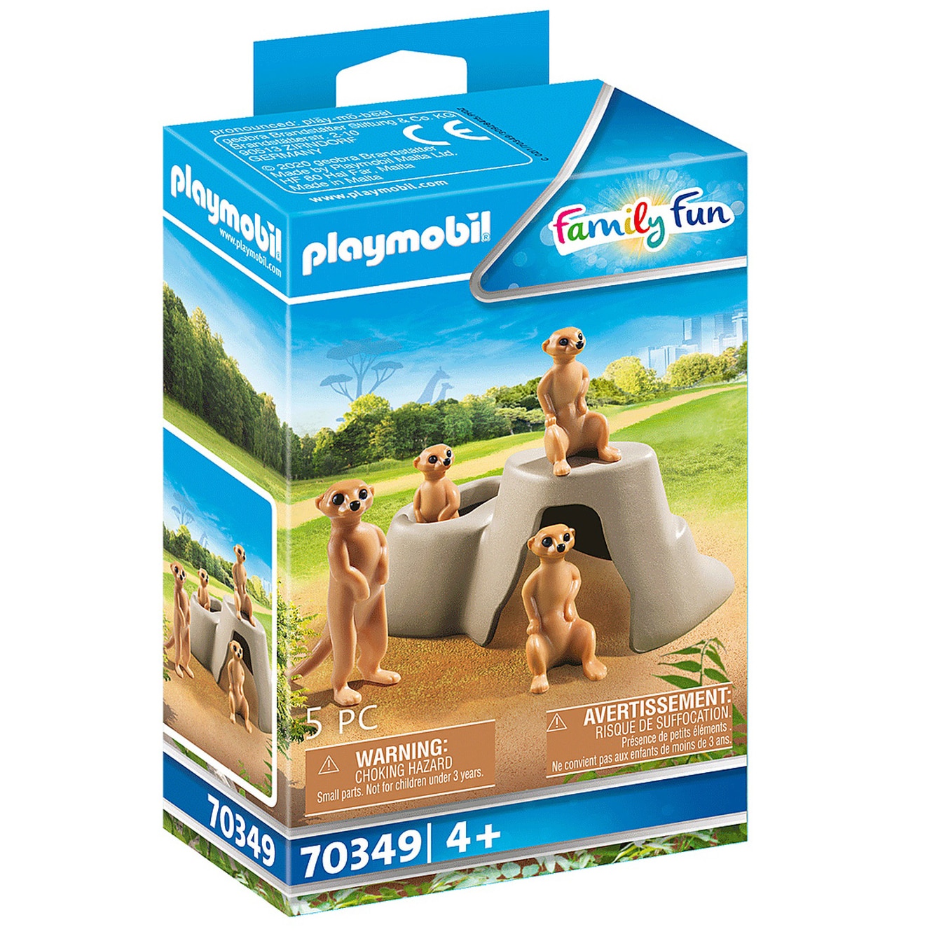 Playmobil Family Fun, Large Zoo - Manguste