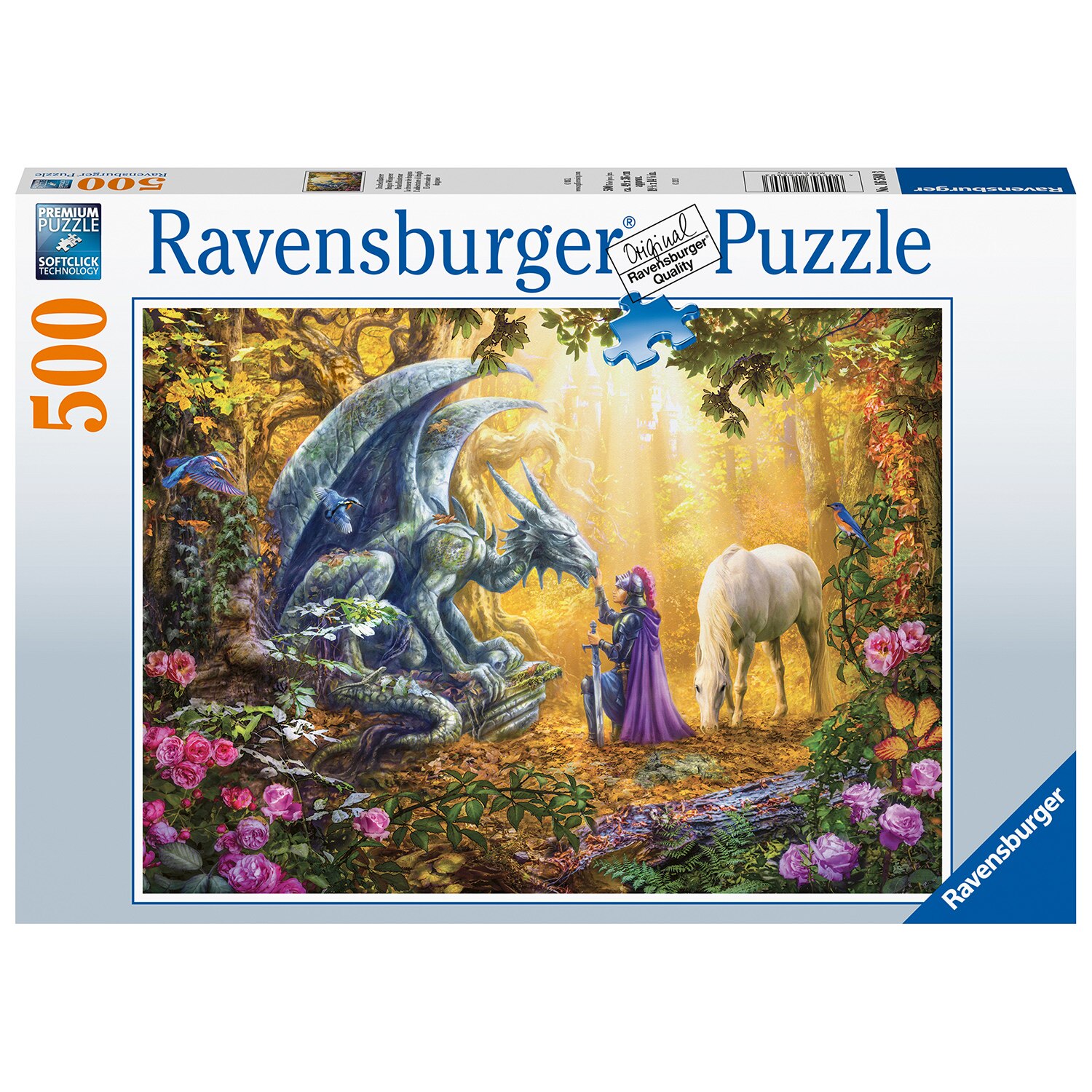 Puzzle Ravensburger - Dragon, 500 piese