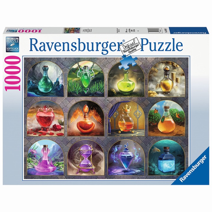 Пъзел Ravensburger - Отвари, 1000 части