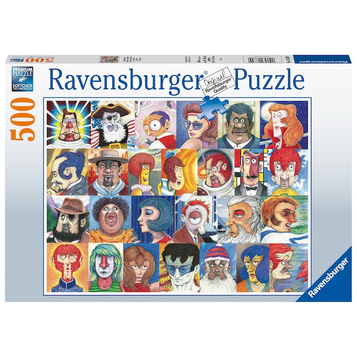 Ravensburger puzzle, 500 db-os - Arctípusok