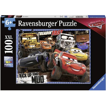 Puzzle Ravensburger XXL - Disney Cars, 100 piese Puzzle Ravensburger XXL - Disney Cars, 100 piese