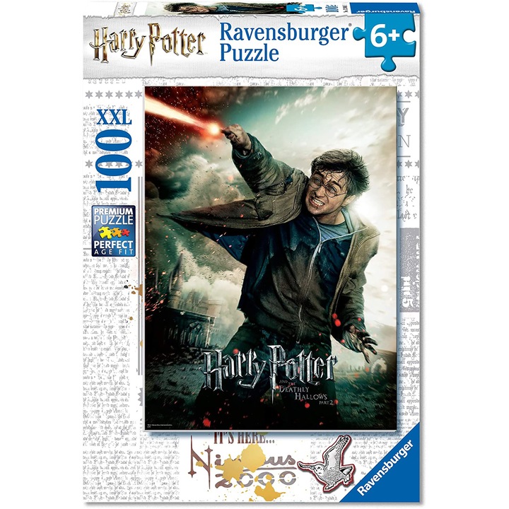 Пъзел Ravensburger XXL - Harry Potter, 100 части