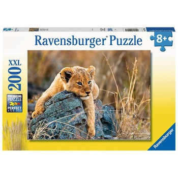 Puzzle Ravensburger XXL - Micul Leu, 200 piese Puzzle Ravensburger XXL - Micul Leu, 200 piese