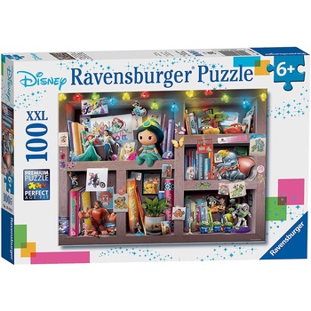 Puzzle Ravensburger XXL - Personaje Disney, 100 piese Puzzle Ravensburger XXL - Personaje Disney, 100 piese