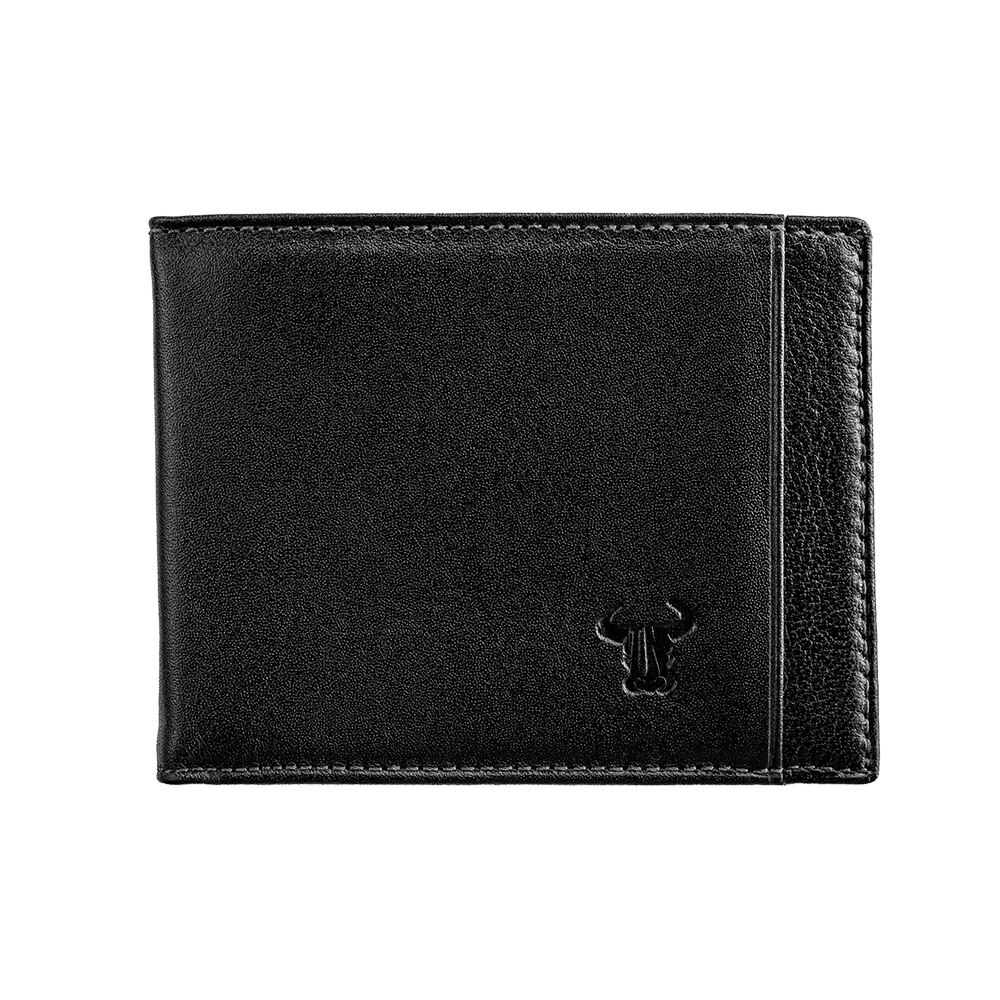 Portofel piele barbati,Toro Nero,Iarin black
