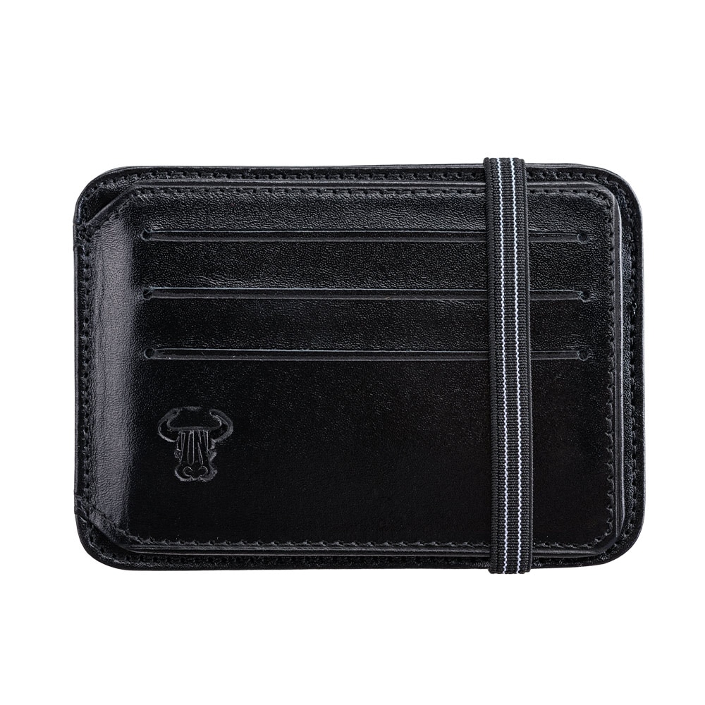 Portcard slim piele,Toro Nero,Cyrano black