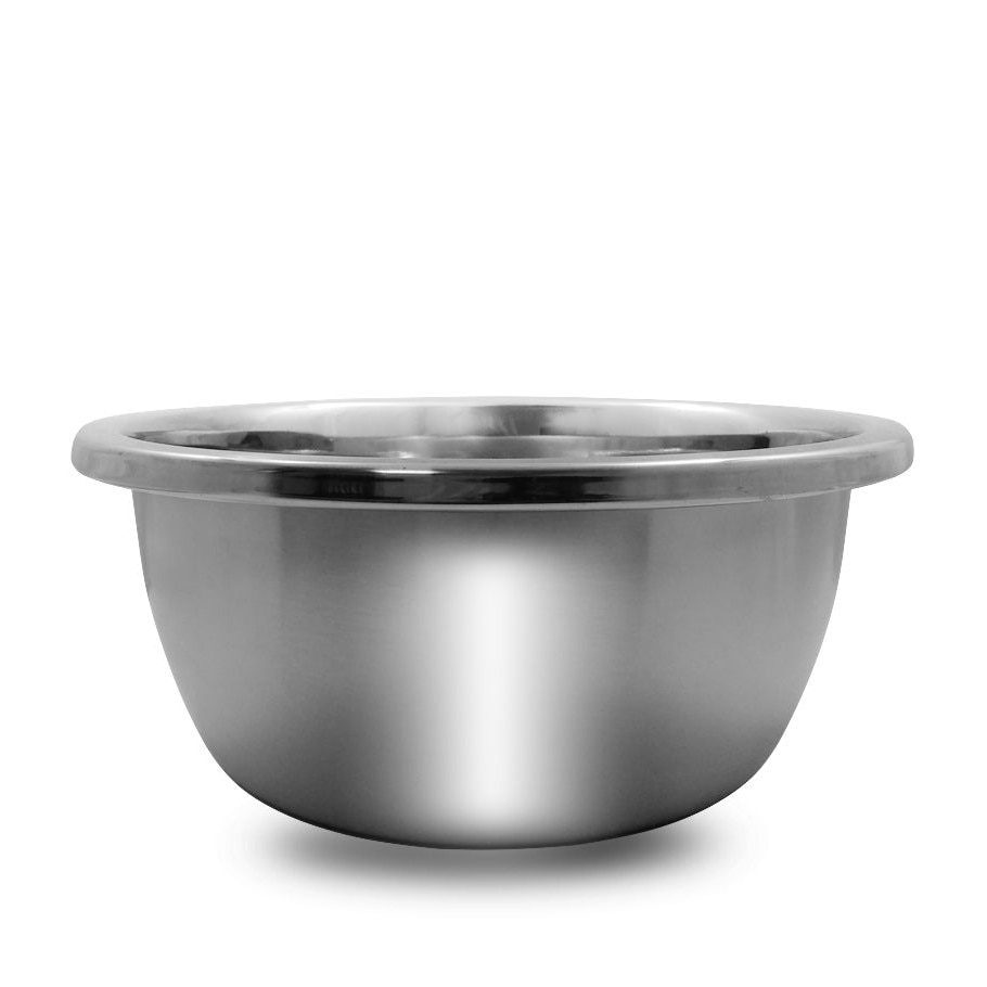 Bol salata Elekom, Inox, Argintiu, 36 cm