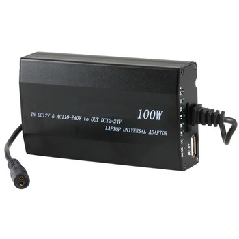 Incarcator auto universal pentru laptop, 100 W, 8 mufe Incarcator auto universal pentru laptop, 100 W, 8 mufe