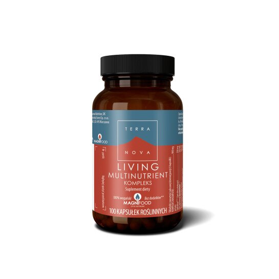 Supliment alimentar Terranova Complex Living Multinutrient, 100 capsule vegetale