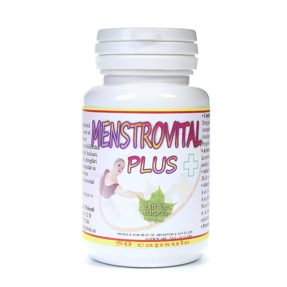 Capsule Menstrovital Plus Vitalia Pharma, 50 buc