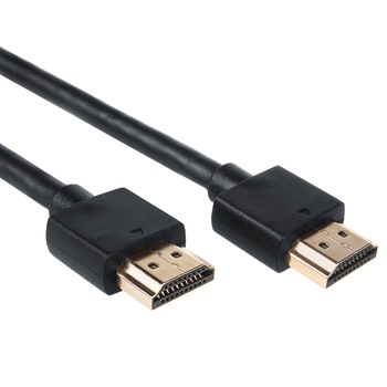 Cablu de date, Maclean, HDMI-HDMI SLIM, v1.4, 0.5 m, MCTV-700, negru Cablu de date, Maclean, HDMI-HDMI SLIM, v1.4, 0.5 m, MCTV-700, negru