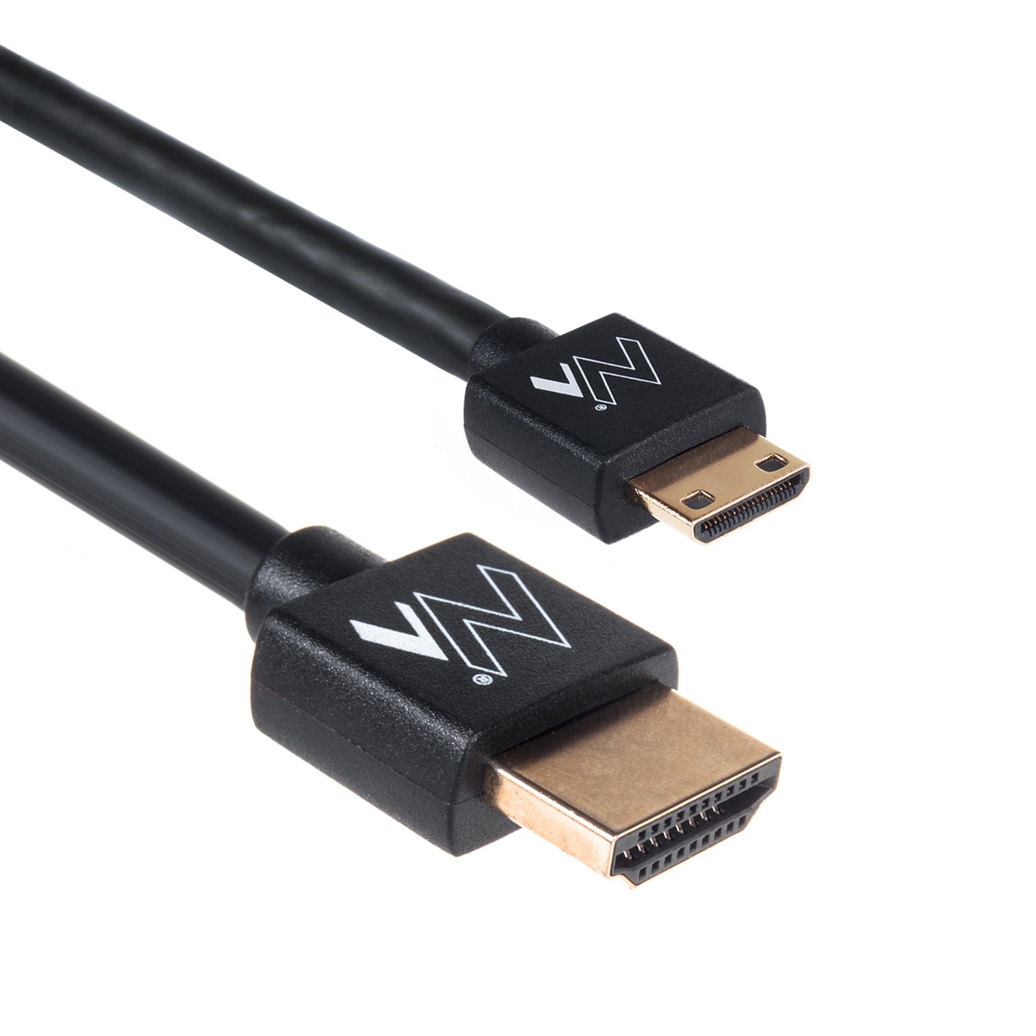Cablu de date, Maclean, HDMImini-HDMI SLIM, v1.4, 0.5 m, MCTV-710, negru