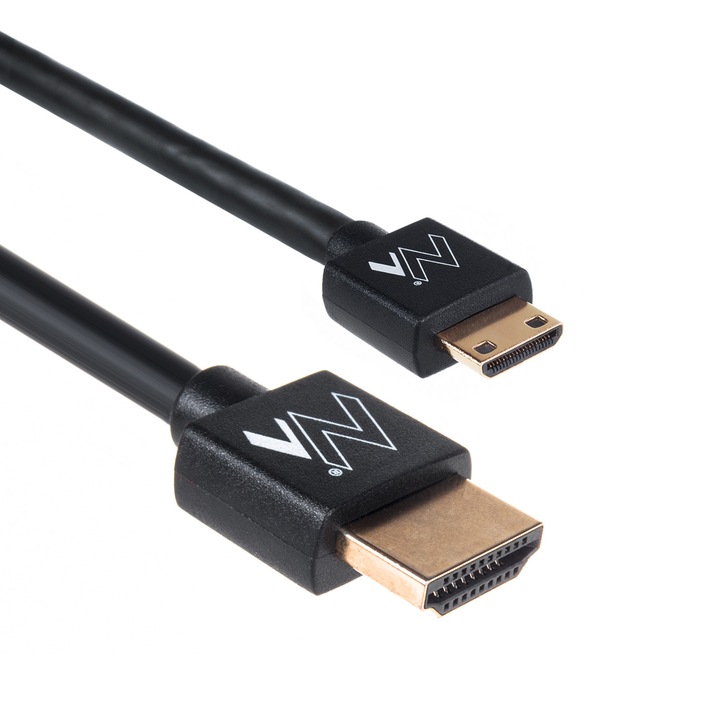 Cablu HDMI-miniHDMI SLIM 1.4 3D GOLD cable 1m