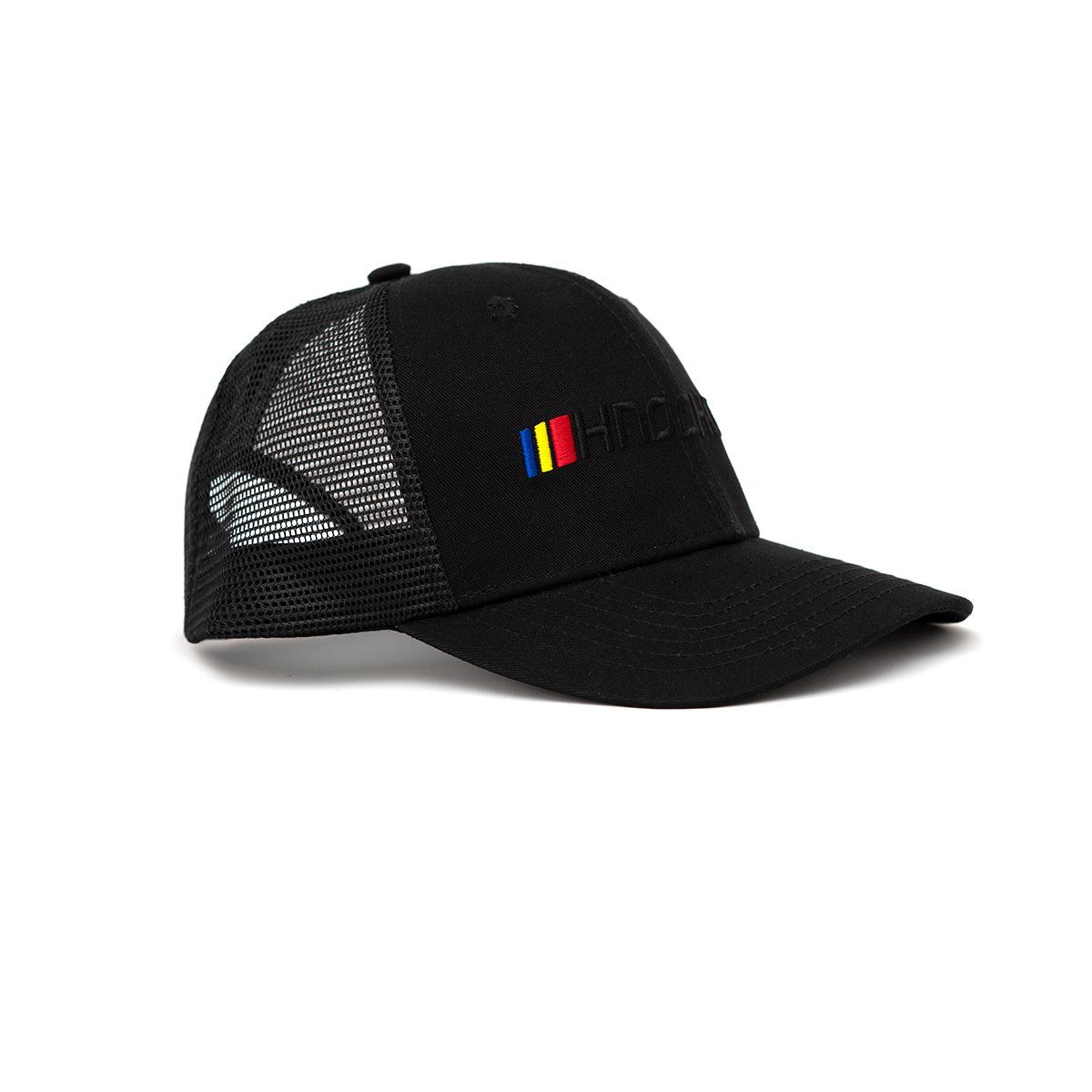 Sapca, Knockout, Trucker, Black/Black