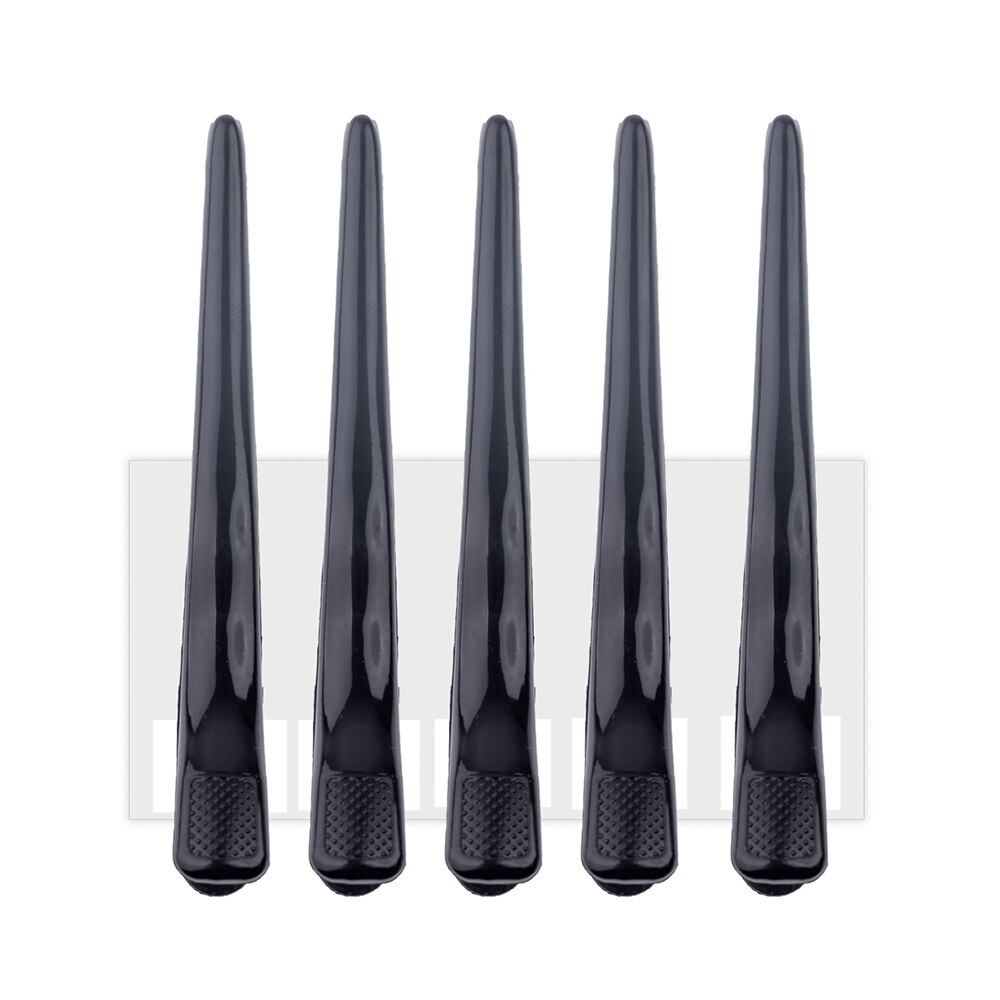 Set clame de par, Lila Rossa, negre, 5 buc, 6307