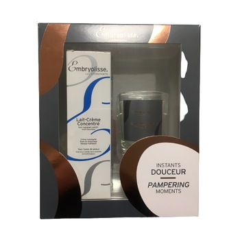 Set Lait Creme Concentre, crema multifunctionala Embryolisse, 75 ml si lumanare, 70 g Set Lait Creme Concentre, crema multifunctionala Embryolisse, 75 ml si lumanare, 70 g