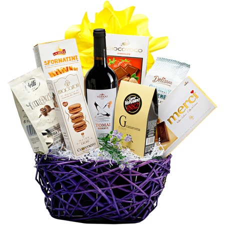 Cos cadou Gourmetgift Strawberry