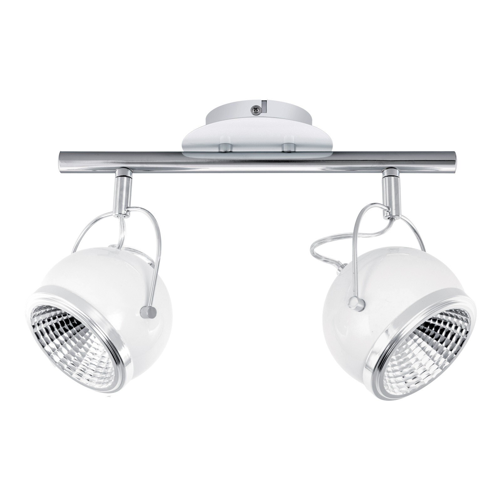 Ball Aplica 2 x 5W LED, 420lm, 3000k, GU10, metal, alb