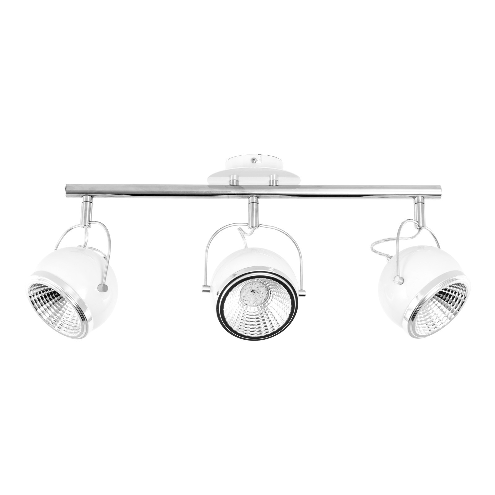 Ball Aplica 3 x 5W LED, 420 lm, 3000 k, GU10, metal, alb