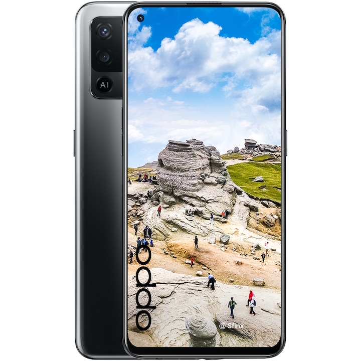 Смартфон Oppo Reno 5 Lite, Dual SIM, 128GB, 8GB RAM, 4G, Fluid Black