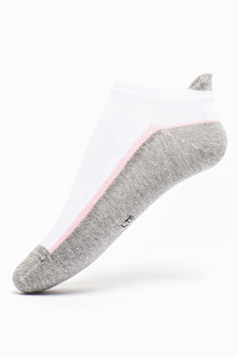 LTB, Sosete pe glezna Lanode - 1 pereche, Gri/Alb, 36-38