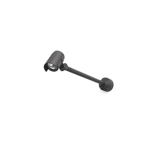 Proiector LED, Faro, FOC-2, Aluminiu si sticla, Protectie IP65, 15 W, 580 x 100 x 130 mm, Gri