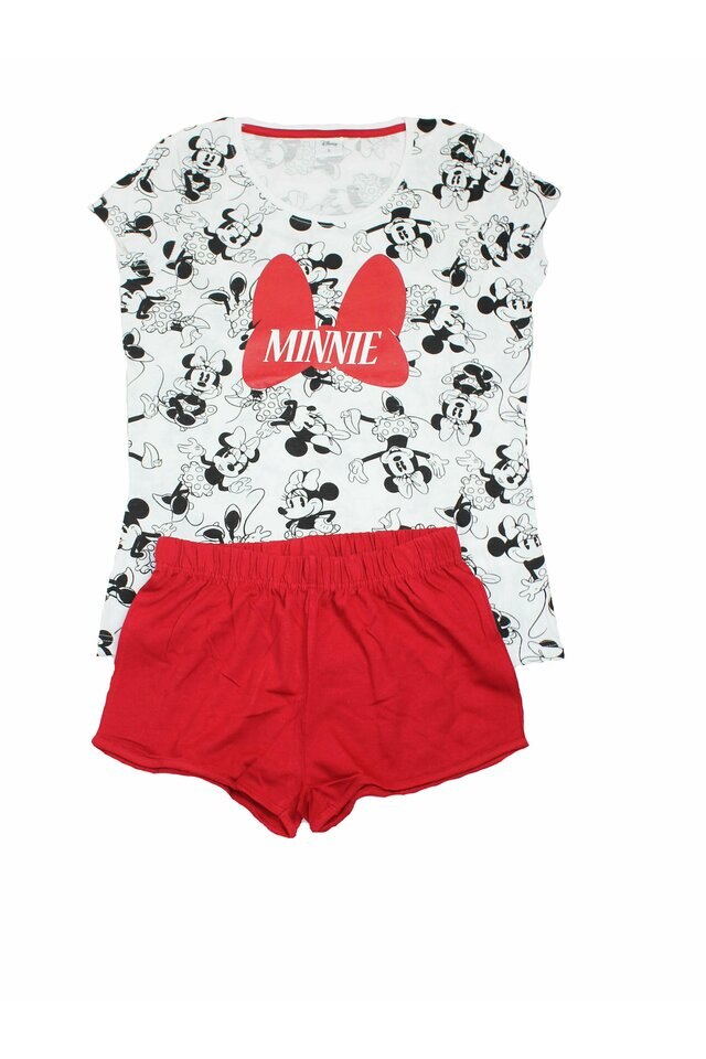 Pijama femei, maneca scurta, Minnie, multicolor